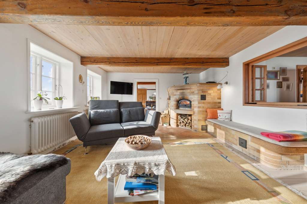 Immobilie in Witzwort - Ruhe, Weite, Meer, Exklusives Zweifamilienhaus unter Reet                   in stilvoller Privatsphä - Bild 3