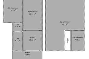 Helle 3‑Zi.-Maisonette mit Balkon & Stellplatz – 10 Min. zum Wandsbeker Markt – Von-Bargen-Str. 39, 22041 Wandsbek (Ortsteil), Hamburg – Vorschaubild 8