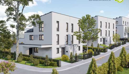 Bild von Moderne Doppelhaushälfte (KfW-40) in Massivbauweise im Neubaugebiet Baumdickers Mühle
