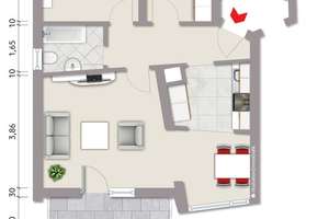 Helle 3-Zimmer-Wohnung mit Balkon in Braunschweig-Rüningen – Die vollständige Adresse der Immobilie erhältst du vom Anbieter., 38122 Rüningen, Braunschweig – Vorschaubild 8