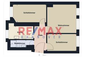 Zwischen Leinemasch und City: 3-Zimmer-Wohnung in Hannover-Döhren – Die vollständige Adresse der Immobilie erhältst du vom Anbieter., 30519 Döhren, Hannover – Vorschaubild 3