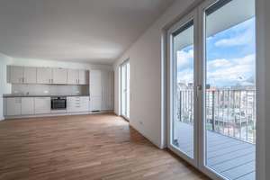 Wohnglück - 3-Zimmer-Wohnung mit EBK, Wanne, Dusche und großem Balkon