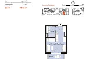 Kapitalanleger aufgepaßt - 1 Zimmer Neubauwohnung in Pankow – Die vollständige Adresse der Immobilie erhältst du vom Anbieter., 13187 Pankow (Ortsteil), Berlin – Vorschaubild 13