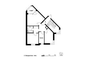 NUR MIT WBS FÜR 3 ZIMMER: Geräumige 3-Zi-Wgh mit neuer Einbauküche und Balkon in ruhiger Lage – Ebner-Eschenbach-Weg 9, 21035 Neuallermöhe, Hamburg – Vorschaubild 2