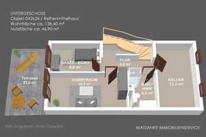 Behagliches Zuhause für die junge Familie – Reihenmittelhaus + Garten + 2 Garagen u.v.m. – Hochtaunuskreis – Vorschaubild 36