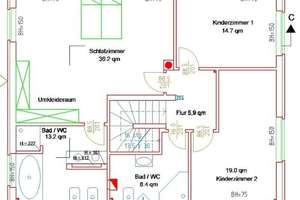 236 m² Wohnfläche + Einliegerwohnung, 735 m² Grundstück - großzügiges Zuhause in Wolfsburg-Kästorf – 38448 Kästorf, Wolfsburg – Vorschaubild 25
