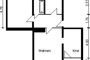 3-Raumwohnung am Neustädter See - Erstbezug nach Sanierung – Pappelallee 10, 39106 Alte Neustadt, Magdeburg – Vorschaubild 2