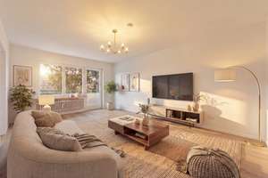 Modernes Ambiente, lichtdurchflutet und hochwertig renoviert: 2-Zimmer-Wohnung in München-Moosach! – Die vollständige Adresse der Immobilie erhältst du vom Anbieter., 80992 Alt-Moosach, München – Vorschaubild 1
