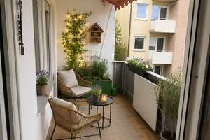 3-Zimmer-WG  + gr.  Südbalkon + Balkonkraftwerk + Renovierung nach Absprache + St. Johannis – Poppenreutherstr. 79, 90419 Sandberg, Nürnberg – Vorschaubild 3