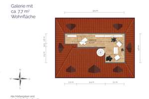 Sofort frei: Komplettes Dachgeschoss - Großzügige, ruhige 2-Zimmer-DG-Wohnung mit Galerie – Die vollständige Adresse der Immobilie erhältst du vom Anbieter., 81247 Obermenzing, München – Vorschaubild 20