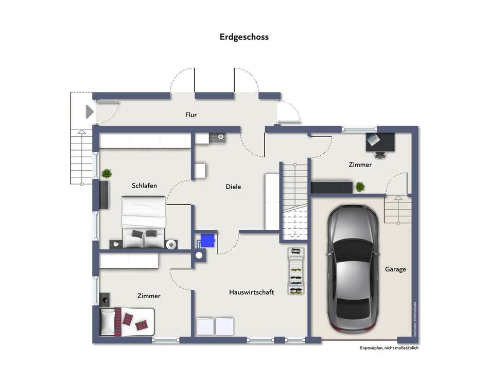 Grundriss Erdgeschoss