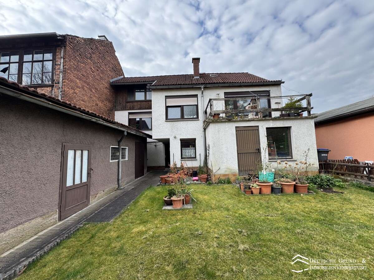 Eigentumswohnung im separaten Hinterhaus mit Balkon und Garage, Schmalkalden Meiningen Kreis – Bild 1