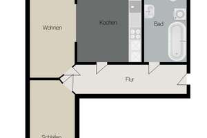 LUKRATIVE INVESTITION IN PARKNÄHE | Vermietete 2-Raum-Wohnung mit Balkon & Tageslichtbad – Die vollständige Adresse der Immobilie erhältst du vom Anbieter., 4347 Schönefeld-Abtnaundorf, Leipzig – Vorschaubild 13