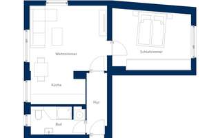 Bezugsfrei! 2-Zimmer Wohnung für Kapitalanlage oder Eigennutzer in Wuppertal-Heckinghausen – Die vollständige Adresse der Immobilie erhältst du vom Anbieter., 42281 Heckinghausen, Wuppertal – Vorschaubild 11
