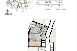 Neubau Erstbezug: 2-Zimmer-Wohnung – Die vollständige Adresse der Immobilie erhältst du vom Anbieter., 81673 Josephsburg, München – Vorschaubild 5