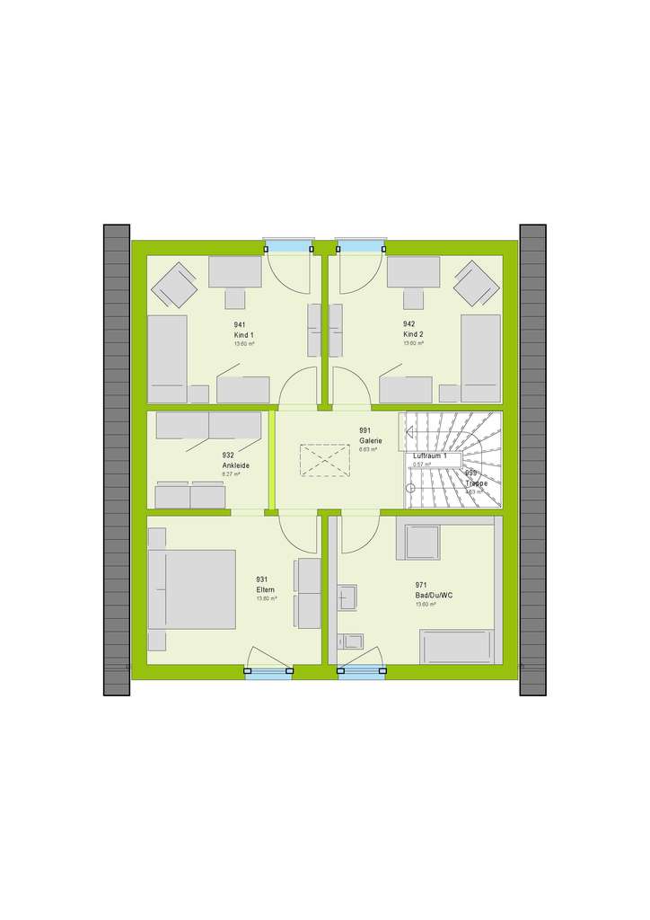 Immobilie in Bad Belzig - Traumhaft Wohnen in Bad Belzig !! Familienzeit genießen mit Ihrem neuen Massa Haus - Bild 4