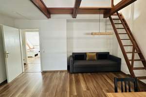 Möblierte 3-Zimmer Wohnung + Dachspitze.