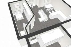 Hochwertige Ausstattung,möbliert-Erstbezug nach Kernsanierung: 2-Zimmer-Souterrain-Whg.,Design EBK – Die vollständige Adresse der Immobilie erhältst du vom Anbieter., 12165 Steglitz, Berlin – Vorschaubild 32