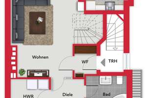 Gepflegte Maisonette-Wohnung in gefragter Lage im Marschwegviertel – Die vollständige Adresse der Immobilie erhältst du vom Anbieter., 26131 Eversten, Oldenburg (Oldenburg) – Vorschaubild 23