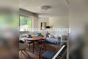 Tauschwohnung: Gemütliche 1,5 Zimmer-Wohnung mit großer Terasse und Hochbee