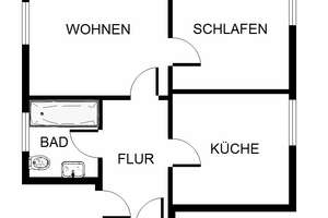 Über den Dächern des Eltingviertel: 2-Zi.-DG-Whg. mit Zentralheizung! – Zwinglistr. 10, 45141 Nordviertel, Essen – Vorschaubild 5