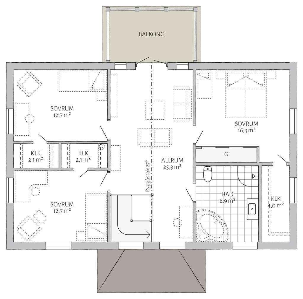 Immobilie in Fürstenberg/Havel - Ihr Traum vom SCHWEDENHAUS inkl. ca. 540 m² GRUNDSTÜCK  Nähe Baalensee - Bild 3
