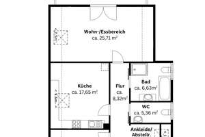Idyllisch gelegene 3-Zi-DG-WHG mit großem Balkon und Garten in Rennertshofen – Die vollständige Adresse der Immobilie erhältst du vom Anbieter., 86643 Rennertshofen – Vorschaubild 33