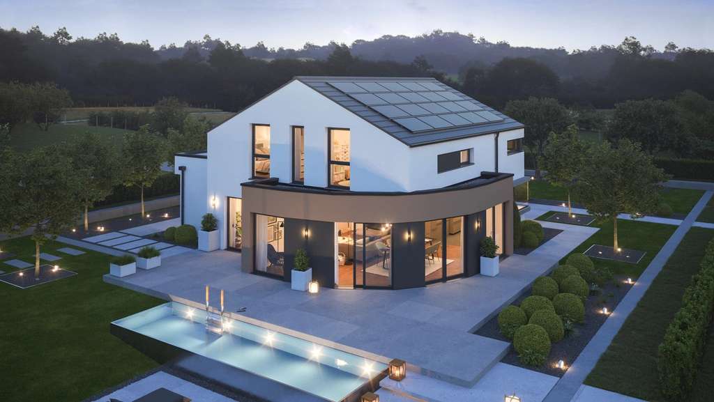 Immobilie in Sörgenloch - Klare Linien, lichtdurchfluteter Neubau mit einem besonderen Flair aus dem Hause Bien Zenker inkl. B - Bild 0