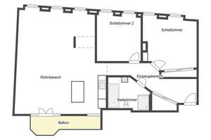 Mitten in der Altstadt – großzügige 3-Zimmer-Wohnung mit Balkon & Stellplatz – Die vollständige Adresse der Immobilie erhältst du vom Anbieter., 90403 Altstadt, Sankt Sebald, Nürnberg – Vorschaubild 22