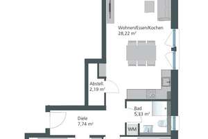 Modern und zentral wohnen – Erstbezug in der Ulmer Oststadt – Die vollständige Adresse der Immobilie erhältst du vom Anbieter., 89073 Oststadt, Ulm – Vorschaubild 2