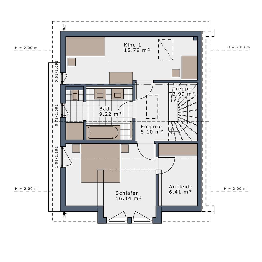 Immobilie in Weyarn - Willkommen zu Hause – Ihr schlüsselfertiges Doppelhaus in Weyarn - Bild 3