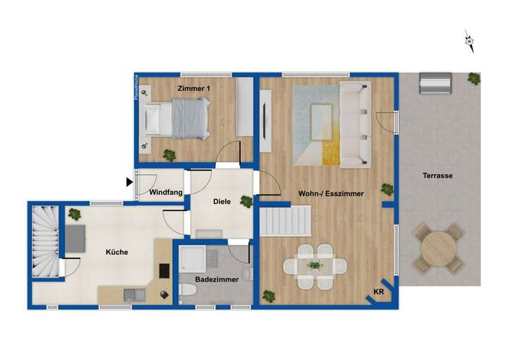 Grundriss Erdgeschoss