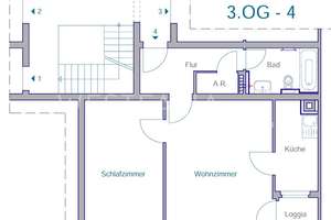 Charmante 2-Zimmer-Wohnung mit Balkon – Moltkestr. 49, 47058 Duissern, Duisburg – Vorschaubild 15