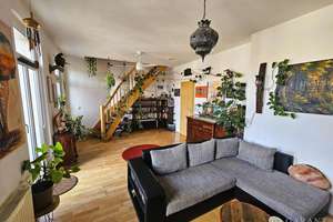 Attraktive Maisonette-Wohnung im Leipziger Osten mit großem Balkon