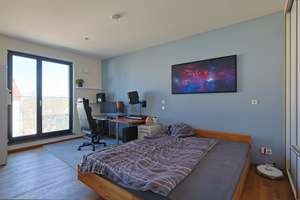 Sonnendurchflutete A+ Balkon-Wohnung, Bj. 2019, Lift, 2-Zimmer, FBH, Parkett, EBK u Luxus-Bad – 13156 Niederschönhausen, Berlin – Vorschaubild 6