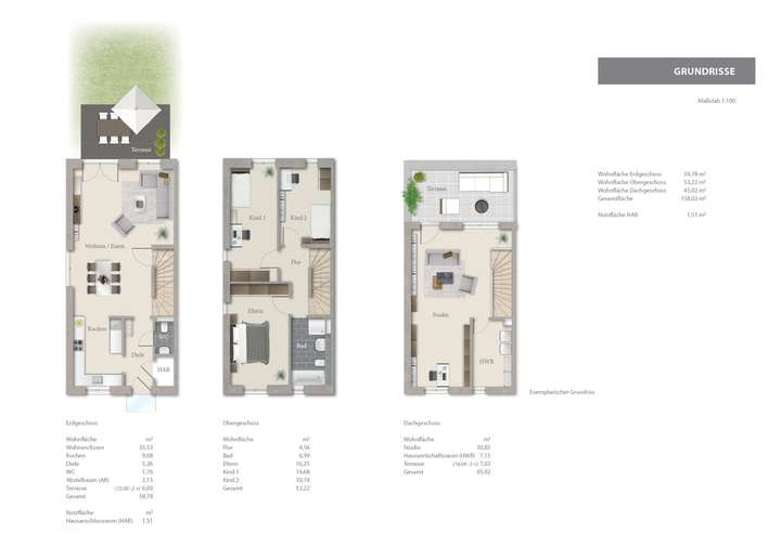 In Planung: Grundrisse Magnus