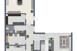 *Luxus pur! - Bauhaus-Villa mit High-End Ausstattung & Wellness* – Die vollständige Adresse der Immobilie erhältst du vom Anbieter., 84503 Altötting – Vorschaubild 43