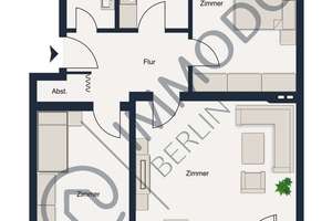 Ruhiges Wohnen am Franckepark - Helle 3-Zi Whg mit Potenzial & Top-Grundriss nahe Tempelhofer Feld – Die vollständige Adresse der Immobilie erhältst du vom Anbieter., 12099 Tempelhof, Berlin – Vorschaubild 19
