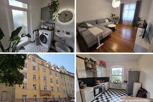 Traumhafte 2-Zi-Wohnung mit BALKON in STILvollem ALTBAU und ausgezeichneter CITYLAGE
