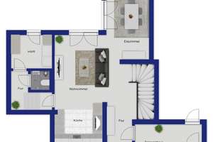 Haus-im-Haus-Gefühl KFW 55: Moderne Garten-Maisonette über zwei Ebenen – Die vollständige Adresse der Immobilie erhältst du vom Anbieter., 33605 Stieghorst, Bielefeld – Vorschaubild 22
