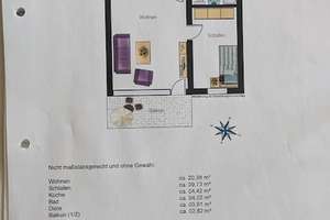 Vollmöblierte, ruhige und gut gelegene 2-Zimmer-Wohnung in München Perlach – Die vollständige Adresse der Immobilie erhältst du vom Anbieter., 81737 Neuperlach, München – Vorschaubild 9