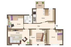 Altbaucharme mit Entwicklungspotenzial – 4-Zimmer Altbauwohnung nahe dem Schanzenviertel – Die vollständige Adresse der Immobilie erhältst du vom Anbieter., 22767 Altona-Altstadt, Hamburg – Vorschaubild 13