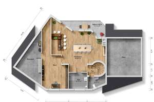 Exklusive Design-Villa mit ELW in Pforzheim-Sonnenberg – Die vollständige Adresse der Immobilie erhältst du vom Anbieter., 75180 Dillweißenstein, Pforzheim – Vorschaubild 22