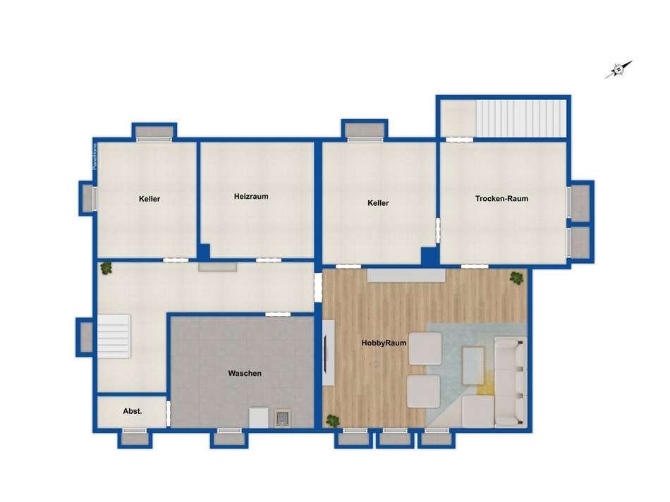 Grundriss Untergeschoss