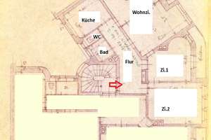 Wohnen mit Altbaucharme – großzügige 3,5-Zi. Whg. mit Balkon in der Nordstadt – Die vollständige Adresse der Immobilie erhältst du vom Anbieter., 75177 Nordstadt, Pforzheim – Vorschaubild 11