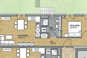 Sonnige 3-Zimmer-Wohnung mit West-Balkon in Uninähe! – Regensburg – Vorschaubild 8