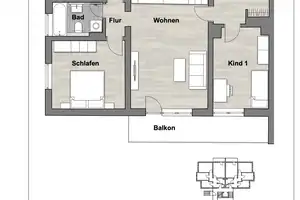 Die Gelegenheit - Erstbezug - Kernsaniert - Sanderau!!!  – Tilsiterstr. 8, 97072 Würzburg – Vorschaubild 2