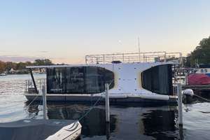 Traumhaftes Hausboot zu verkaufen-Eigenheimtraum auf dem Wasser – Adlergestell 757, 12527 Schmöckwitz, Berlin – Vorschaubild 1