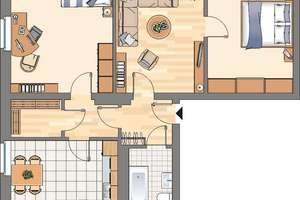 **Gemütliche 2-Zimmer EG-Wohnung** – 44379 Kirchlinde, Dortmund – Vorschaubild 2