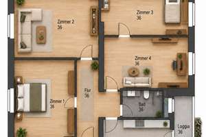 EXKLUSIVE 4-ZIMMERWOHNUNG MIT KAMIN, LOGGIA  &  HOCHWERTIGER SANIERUNG  IN BESTLAGE BERLIN-STEGLITZ – Die vollständige Adresse der Immobilie erhältst du vom Anbieter., 12163 Steglitz, Berlin – Vorschaubild 15